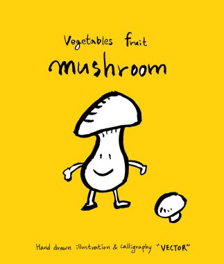 El çekilmiş gıda maddeleri - sebze ve meyve resimleri - vektör