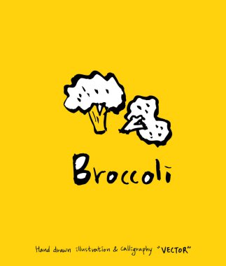 Sebze ve meyve resimler / el çekilmiş gıda maddeleri - vektör