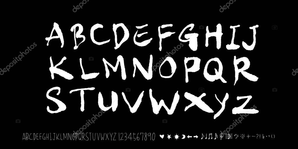 Vector fonts / Handwritten calligraphy