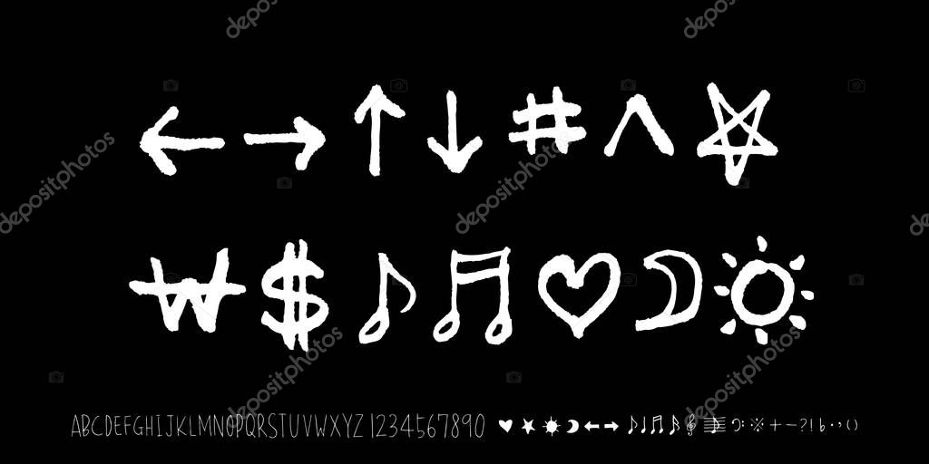 Vector fonts / Handwritten calligraphy