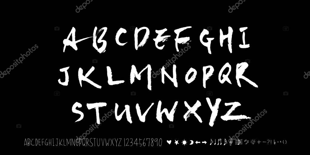 Vector fonts / Handwritten calligraphy