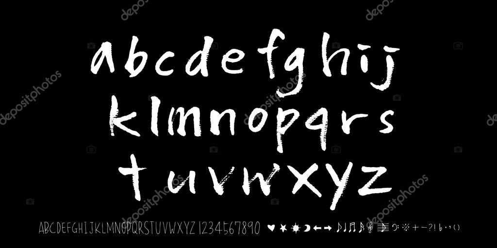 Vector fonts / Handwritten calligraphy
