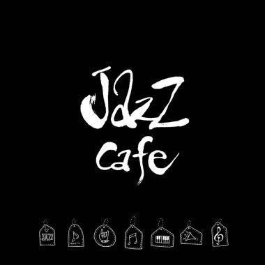 konser poster / yarım yamalak müzik illüstrasyon - vektör