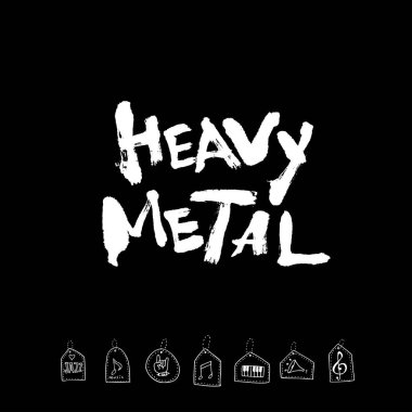 konser poster / yarım yamalak müzik illüstrasyon - vektör