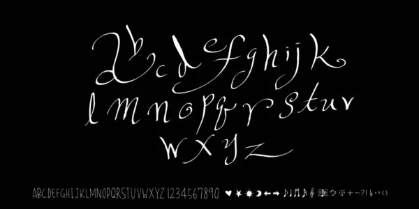 Vektorschriften Handschriftliche Kalligraphie Vektorgrafiken