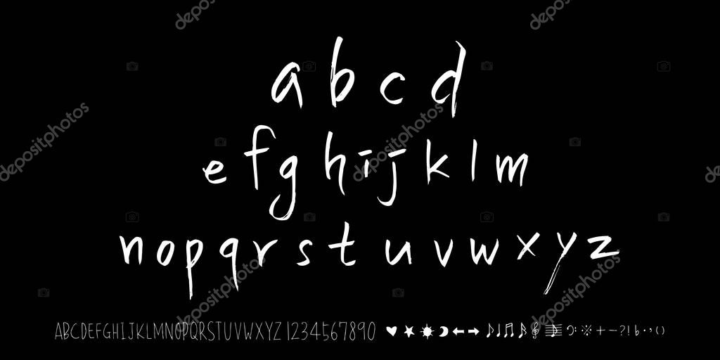 Vector fonts / Handwritten calligraphy