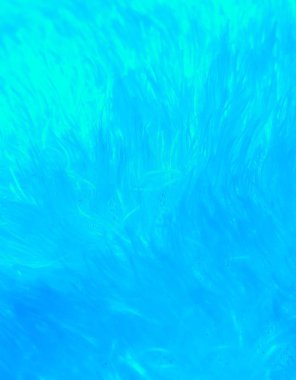 Neon pastel renklerde kabarık mavi neon kumaş doku. Makro