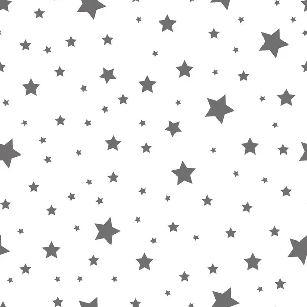 Звезды Бесшовный Узор Векторные Звезды Бесшовные Значок Eps — стоковый вектор