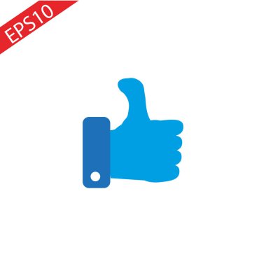 Vektör simgesi gibi. Mavi kutsal kişilerin resmi piktogram. Modern düz tasarım vektör çizim, web afiş, web ve mobil uygulamalar, infographics için kalite anlayışı. Beyaz arka plan üzerinde izole vektör simgesi. EPS 10