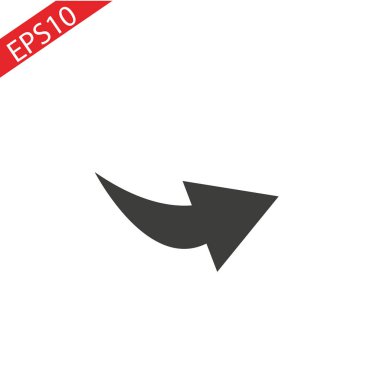 Ok simgesi, ok simgesi piktogram, ok simge vektör çizim, geriye dönük ok icon.eps 10 izole.