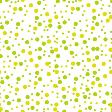 Soyut elle çizilmiş lekeli model arka plan, büyük ve küçük noktalar. Vektör seamless modeli. Modern şık texture.eps 10.