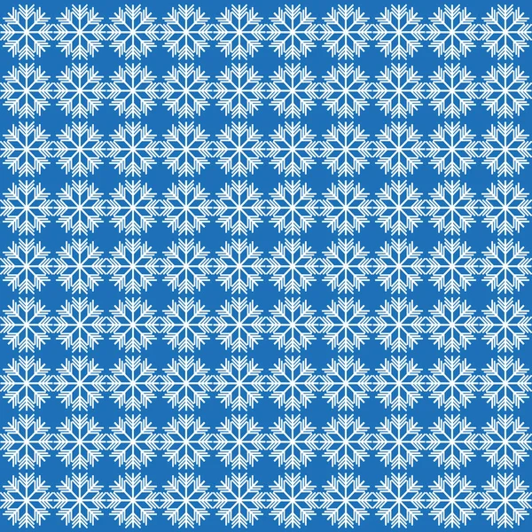 Patrón Sin Costura Vectorial Con Copos Nieve Fondo Invierno Eps — Vector de stock