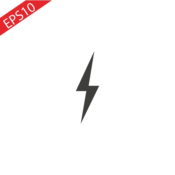 Lightning Icon Illustration Isolated Vector Sign Symbol Eps — Stock Vector