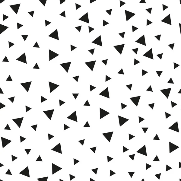 Fond Sans Couture Avec Triangles Style Minimaliste Moderne Une Couleur — Image vectorielle
