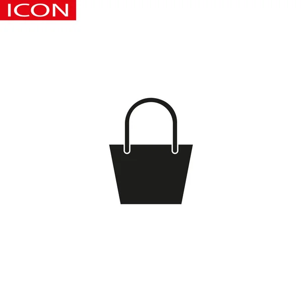 Vendita shopping bag icona. icona della linea . — Vettoriale Stock