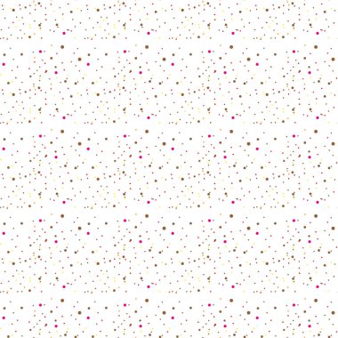 Polka Noktalı deseni, sorunsuz vektör arka plan.