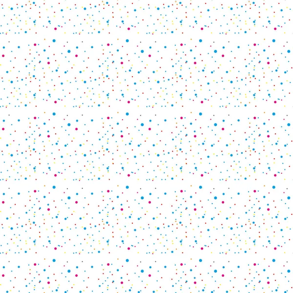 Abstract background with multicolored confetti festive. blue circle — Stock Vector