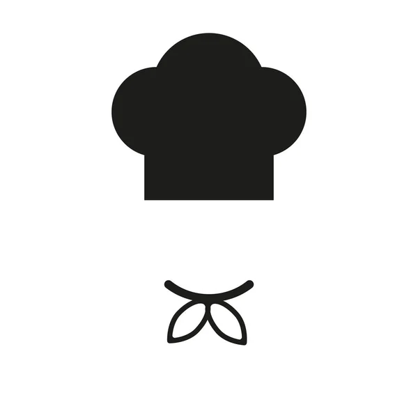 Chef şapka simge vektör