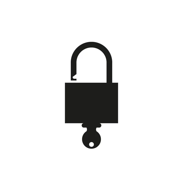 Vector lock and key — Stock Vector