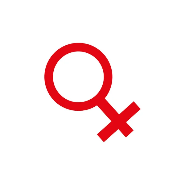 Geslacht symbool, sex symbool, geïsoleerde Vector icon die moeiteloos kan worden gewijzigd of bewerkt. — Stockvector