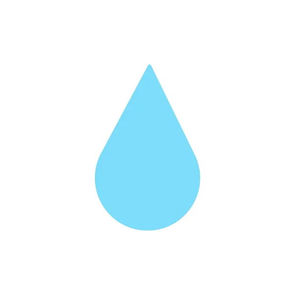 Agua gota logotipo plantilla vector ilustración diseño — Vector de stock