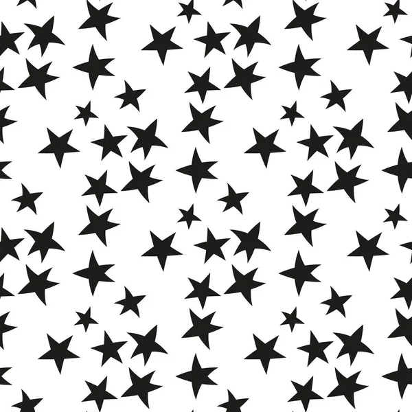 Star seamless pattern. Cute kids star seamless pattern. Seamless patter with stars. Star background. Babies fashion. Vector illustration, — Stock Vector