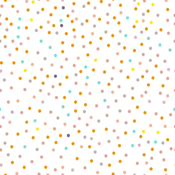 Seamless pattern with multi-colored circles. Vector illustration. — Stock Vector