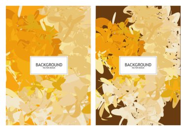 Altın ve sarı arka plan