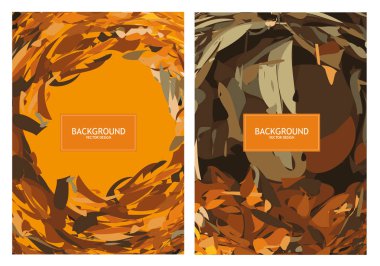 Sarı ve turuncu arkaplan