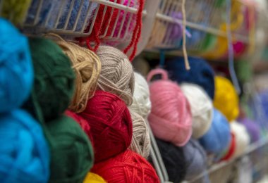 Renkli iplik yün pamuk renkli sayaç Satılık