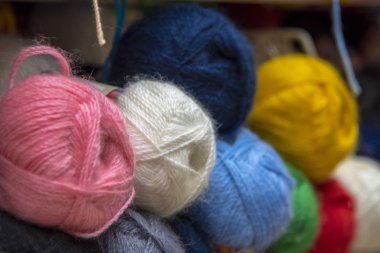 Renkli iplik yün pamuk renkli sayaç Satılık