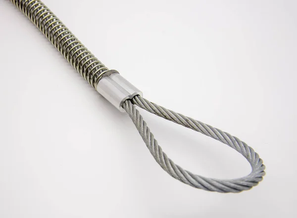 Parte della corda di sicurezza per tubi ad alta pressione . — Foto Stock