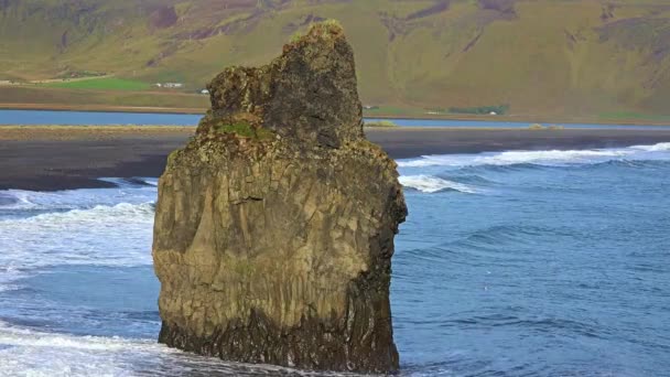 Izland. A Föld bolygó egyedülálló tájai — Stock videók