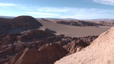 Şili. Atacama Çölünün Manzarası