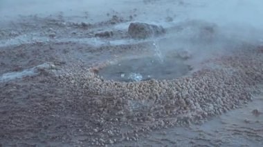 Şili. Atacama Çölünün Manzarası