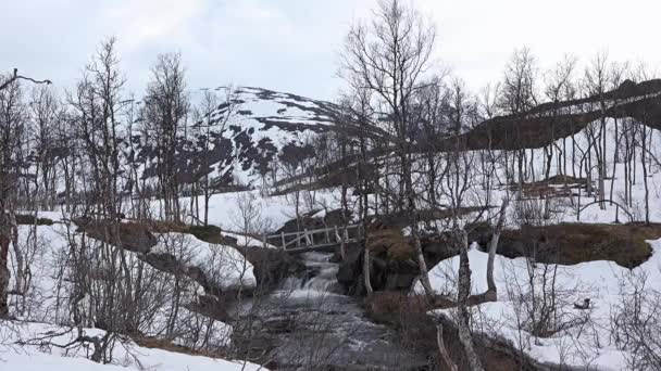 Noruega.Paisajes únicos de la Isla de Senja . — Vídeos de Stock