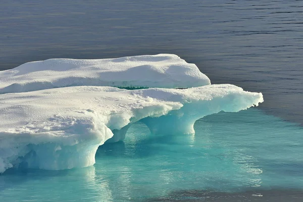 Icebergs à deriva. Aquecimento global. Alterações climáticas. Antártica, Árctico. Países Baixos — Fotografia de Stock