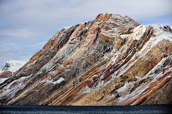 떠내려가는 빙산들. 지구 온난화. 기후가 변한다. 남극, 북극. 그린란드 — 스톡 사진