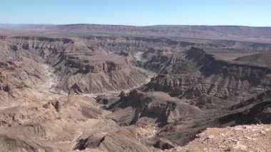 Namibya. Balık Kanyonu Panoramisi.