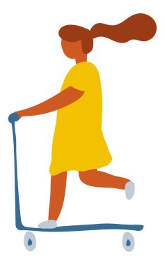 Çocuk, Çocuk Düz Karakter Vektörü