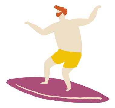 Yaz Sörfçüsü Deniz Tatili Plaj Taşıyıcısı