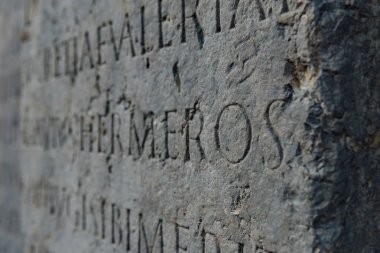 Roma sermaye taş Majuscule mektuplar