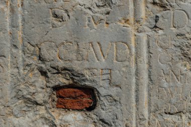 Roma sermaye taş Majuscule mektuplar