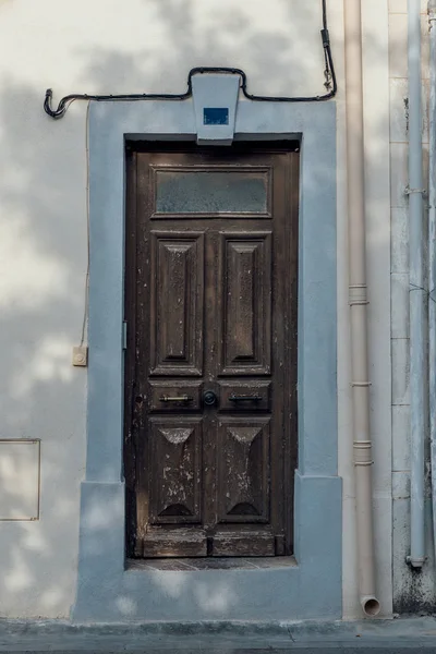 Old Beautiful Door of French House — Stock Photo, Image