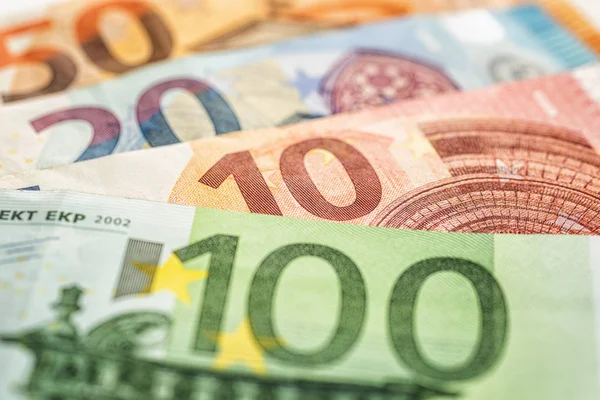 Bazı Euro Banka Notları — Stok fotoğraf