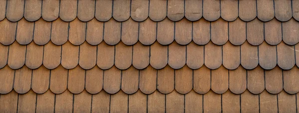 Eine Holzschindelkulisse — Stockfoto