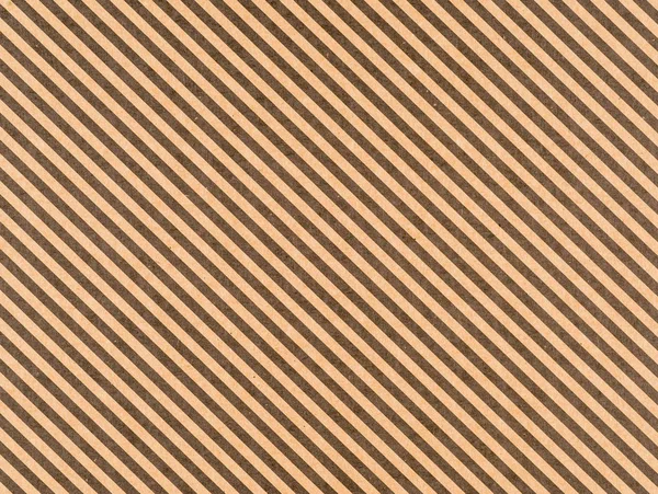 Braunes Bastelpapier mit schwarzen diagonalen Linien — Stockfoto