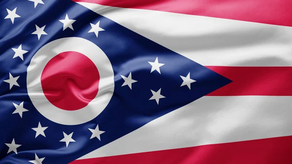 Drapeau de l'Ohio - États-Unis d'Amérique — Photo