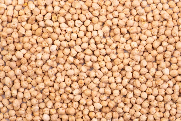 Dry Raw Chickpeas Top View — Stock Photo, Image