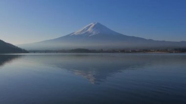 Mt.Fuji Gölü Kawaguchi Japonya'dan 12/21/2018